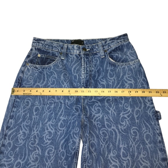 ASOS design Baggy High Waisted Rise Skater Jeans - Women’s 30/32 - Picture 4 of 14